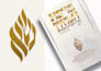 create a custom hebrew monogram for your wedding with your initials